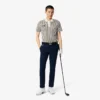 Polo da golf a righe termoregolante da uomo