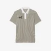 Polo da golf a righe termoregolante da uomo