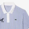Polo da golf a righe termoregolante da uomo