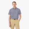Polo da golf a righe Ultra Dry Regular Fit