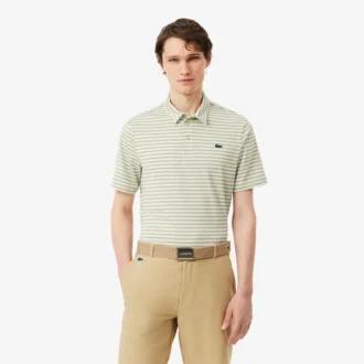Polo da golf a righe Ultra Dry Regular Fit