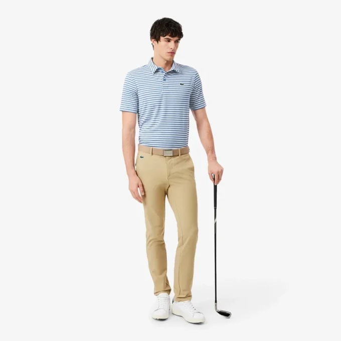 Polo da golf a righe Ultra Dry Regular Fit