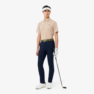 Polo da golf a righe Ultra Dry Regular Fit