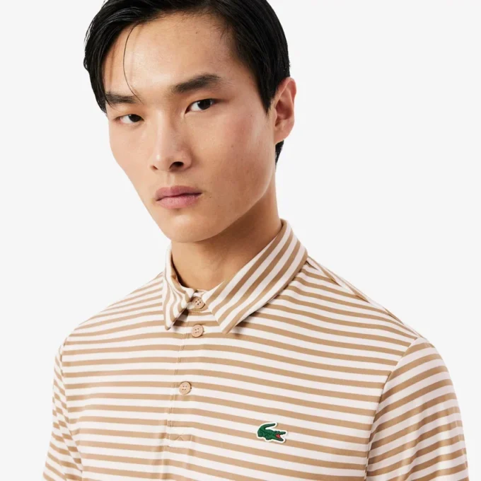 Polo da golf a righe Ultra Dry Regular Fit