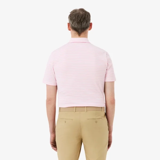 Polo da golf a righe Ultra Dry Regular Fit
