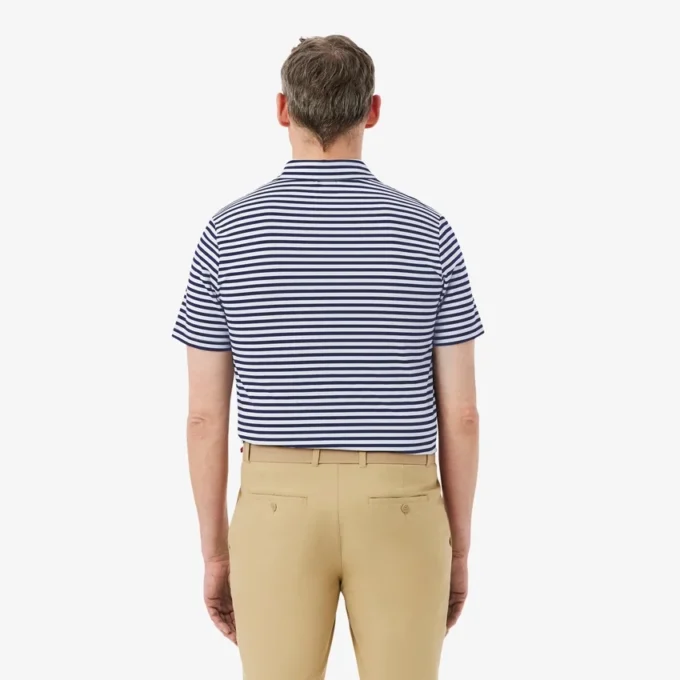 Polo da golf a righe Ultra Dry Regular Fit
