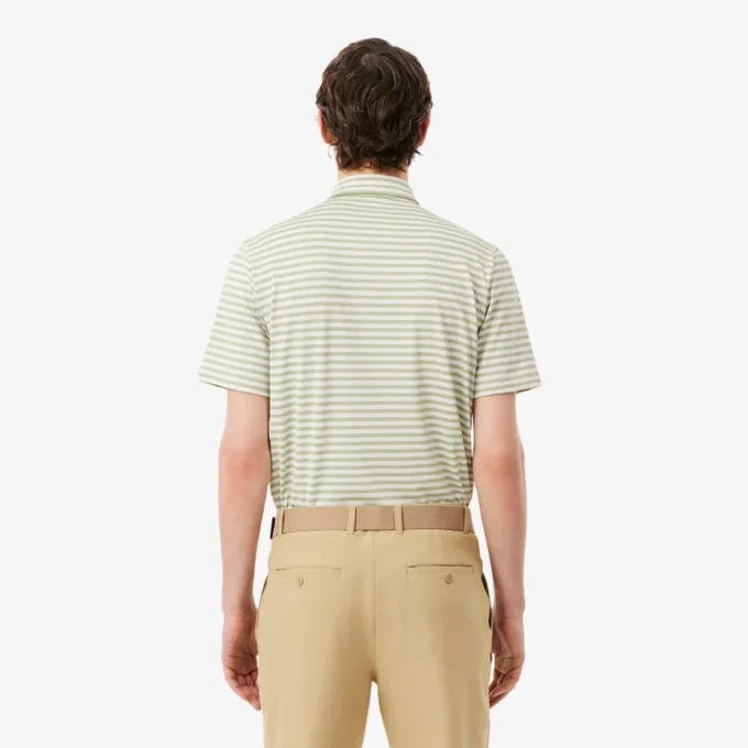 Polo da golf a righe Ultra Dry Regular Fit
