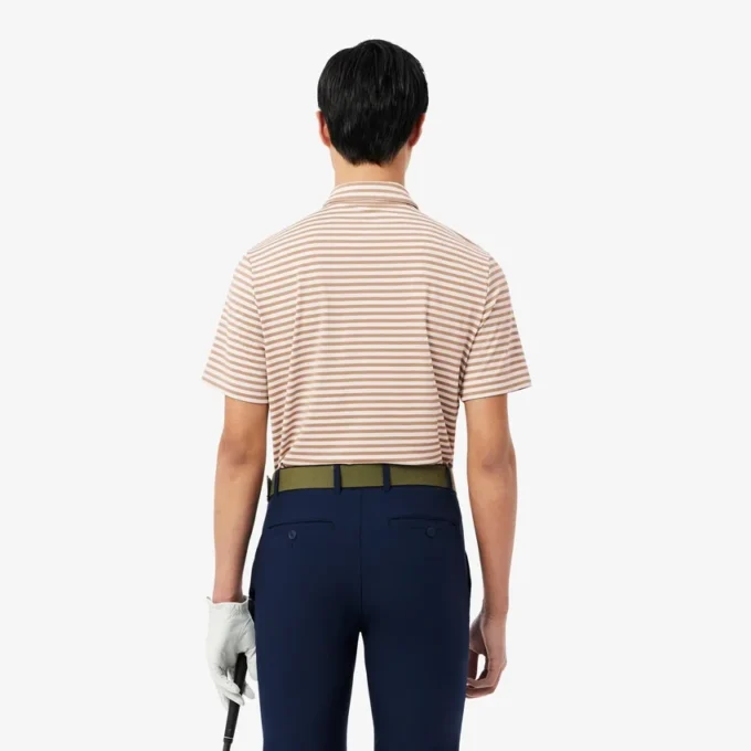 Polo da golf a righe Ultra Dry Regular Fit