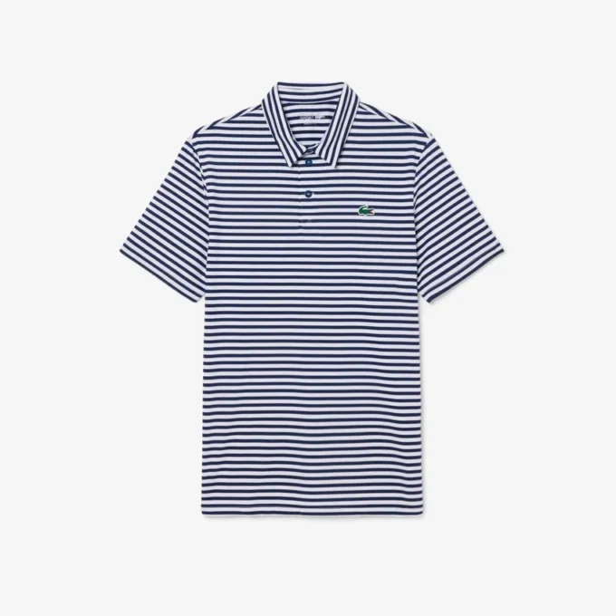 Polo da golf a righe Ultra Dry Regular Fit