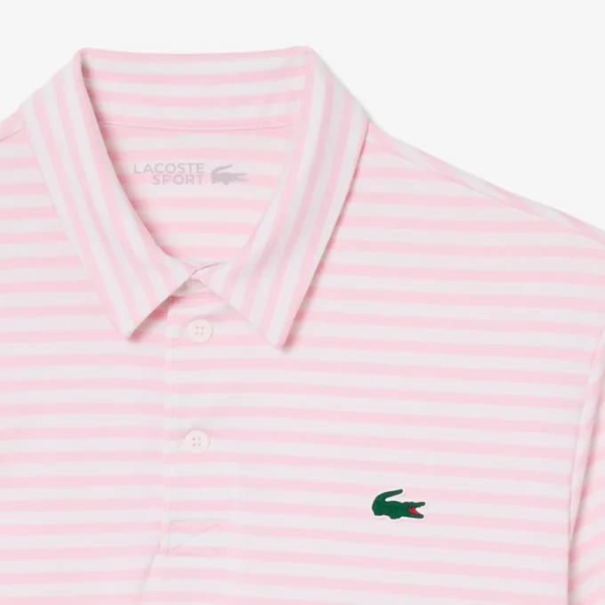 Polo da golf a righe Ultra Dry Regular Fit