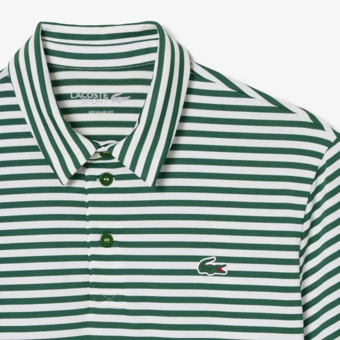 Polo da golf a righe Ultra Dry Regular Fit