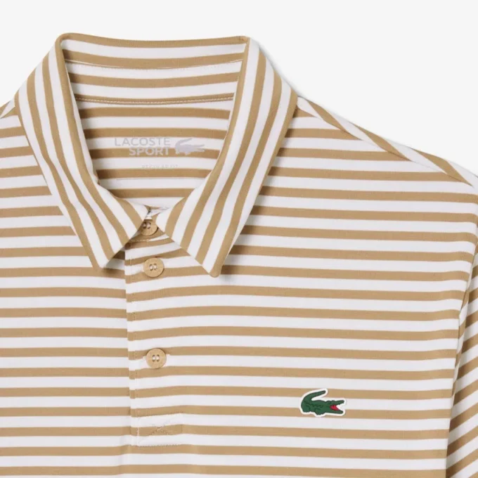 Polo da golf a righe Ultra Dry Regular Fit
