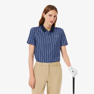 Polo da golf da donna con vestibilità regolare e protezione UV Polo da golf da donna con vestibilità regolare e protezione UV