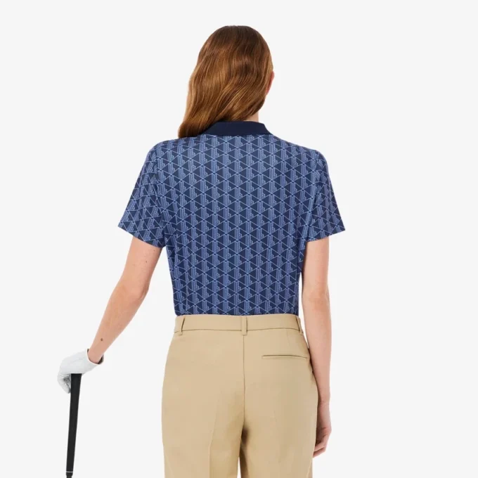 Polo da golf da donna con vestibilità regolare e protezione UV Polo da golf da donna con vestibilità regolare e protezione UV