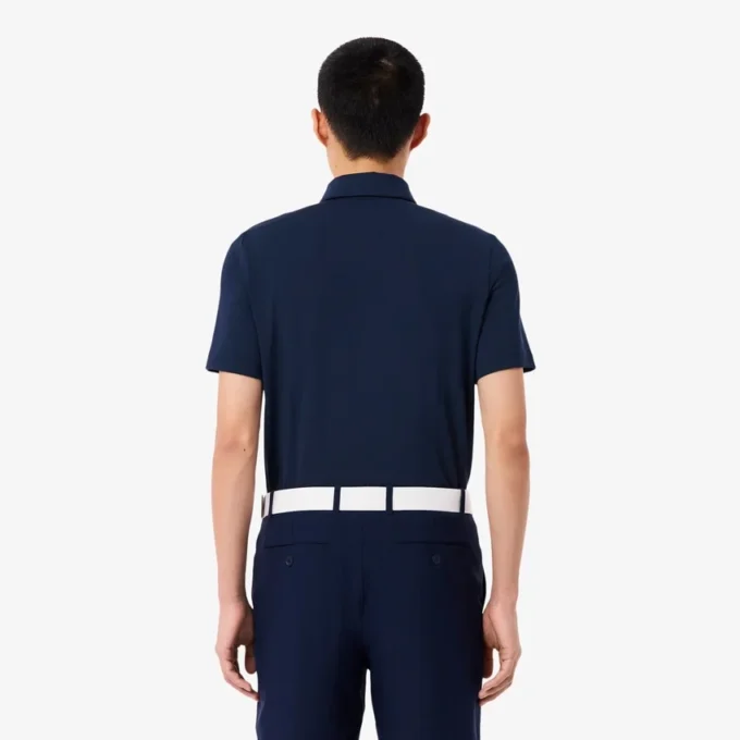 Polo da golf da uomo a vestibilità regolare con blocchi di colore