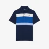 Polo da golf da uomo a vestibilità regolare con blocchi di colore