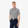 Polo da golf da uomo con protezione UV e vestibilità regolare