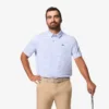 Polo da golf da uomo con protezione UV e vestibilità regolare