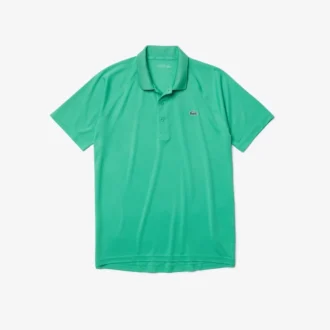 Polo da golf da uomo con protezione UV e vestibilità regolare