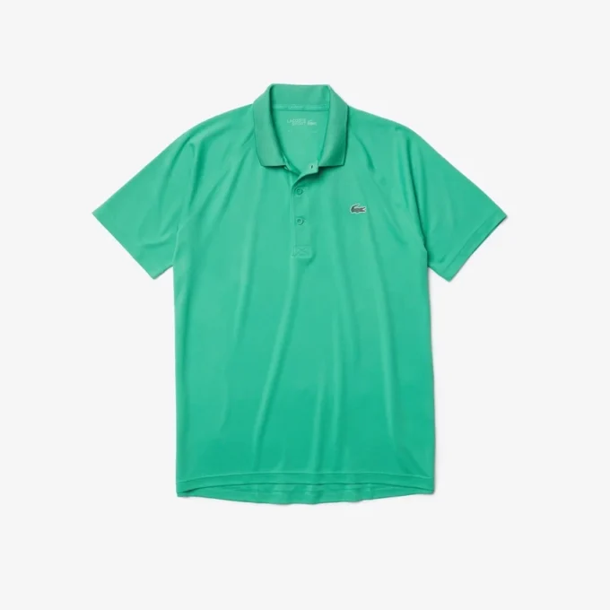 Polo da golf da uomo con protezione UV e vestibilità regolare