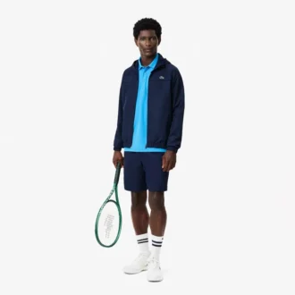 Polo da golf da uomo con protezione UV e vestibilità regolare
