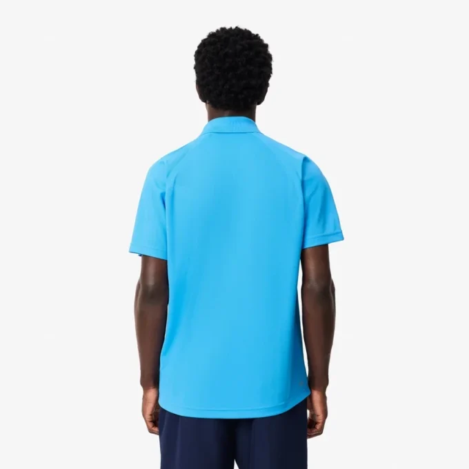 Polo da golf da uomo con protezione UV e vestibilità regolare