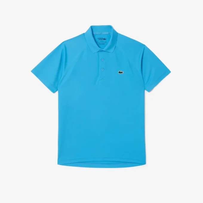 Polo da golf da uomo con protezione UV e vestibilità regolare
