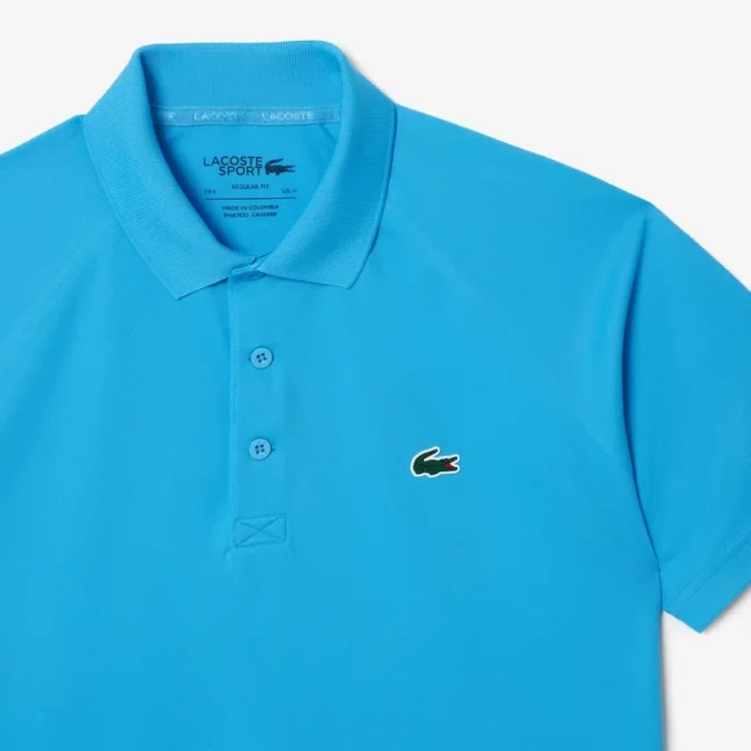 Polo da golf da uomo con protezione UV e vestibilità regolare