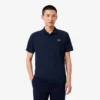 Polo da golf da uomo con protezione UV, vestibilità regolare