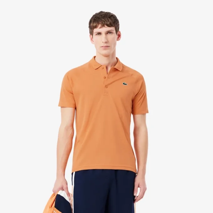 Polo da golf da uomo con protezione UV, vestibilità regolare Polo da golf da uomo con protezione UV, vestibilità regolare
