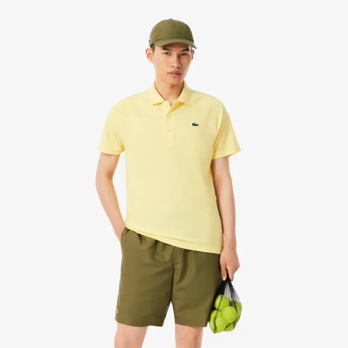 Polo da golf da uomo con protezione UV, vestibilità regolare Polo da golf da uomo con protezione UV, vestibilità regolare
