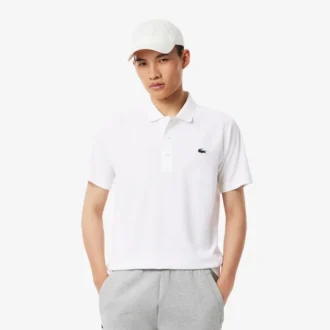 Polo da golf da uomo con protezione UV, vestibilità regolare