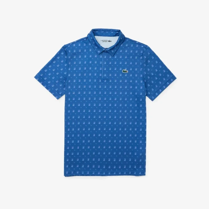Polo da golf da uomo con protezione UV, vestibilità regolare Polo da golf da uomo con protezione UV, vestibilità regolare