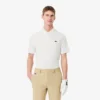 Polo da golf da uomo con protezione UV, vestibilità regolare