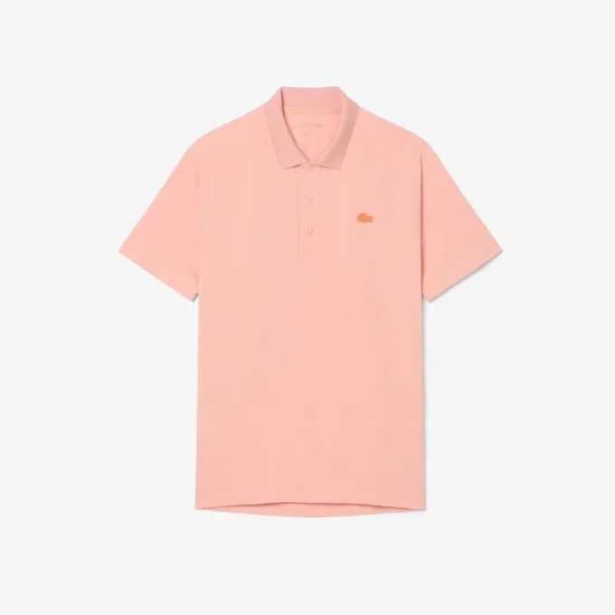 Polo da golf da uomo con protezione UV, vestibilità regolare
