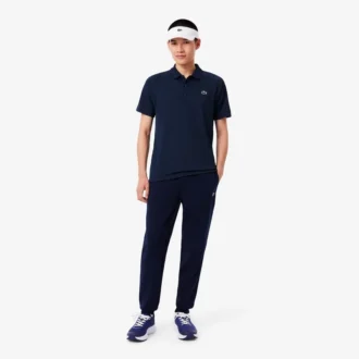 Polo da golf da uomo con protezione UV, vestibilità regolare