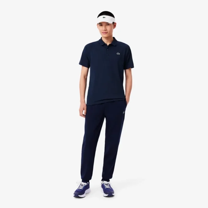 Polo da golf da uomo con protezione UV, vestibilità regolare