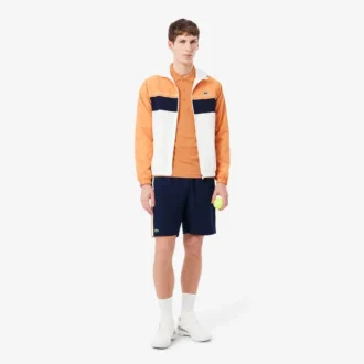 Polo da golf da uomo con protezione UV, vestibilità regolare