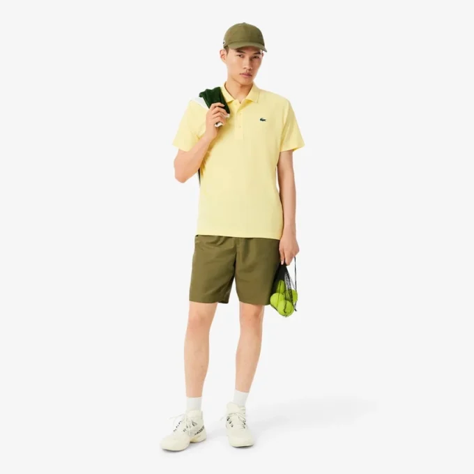 Polo da golf da uomo con protezione UV, vestibilità regolare Polo da golf da uomo con protezione UV, vestibilità regolare