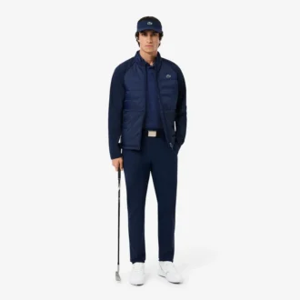 Polo da golf da uomo con protezione UV, vestibilità regolare