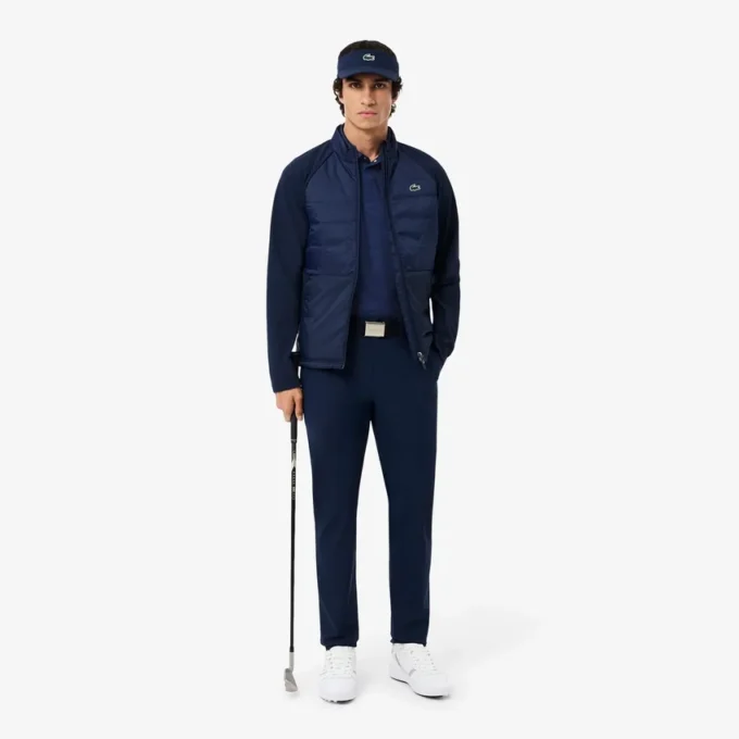Polo da golf da uomo con protezione UV, vestibilità regolare Polo da golf da uomo con protezione UV, vestibilità regolare