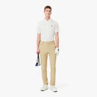 Polo da golf da uomo con protezione UV, vestibilità regolare