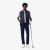 Polo da golf da uomo con protezione UV, vestibilità regolare
