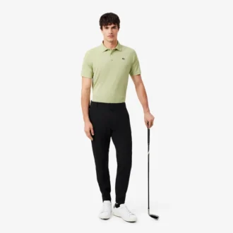 Polo da golf da uomo con protezione UV, vestibilità regolare