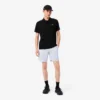 Polo da golf da uomo con protezione UV, vestibilità regolare