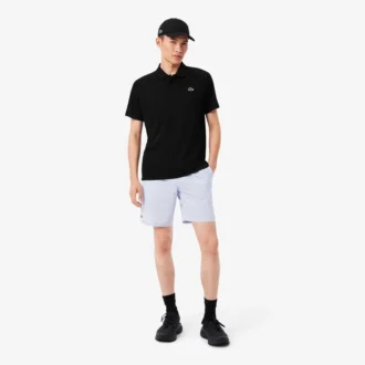 Polo da golf da uomo con protezione UV, vestibilità regolare