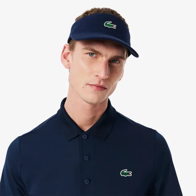 Polo da golf da uomo con protezione UV, vestibilità regolare Polo da golf da uomo con protezione UV, vestibilità regolare