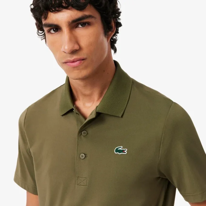 Polo da golf da uomo con protezione UV, vestibilità regolare Polo da golf da uomo con protezione UV, vestibilità regolare