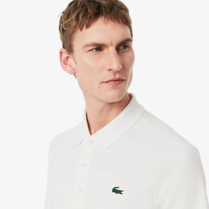 Polo da golf da uomo con protezione UV, vestibilità regolare
