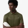 Polo da golf da uomo con protezione UV, vestibilità regolare